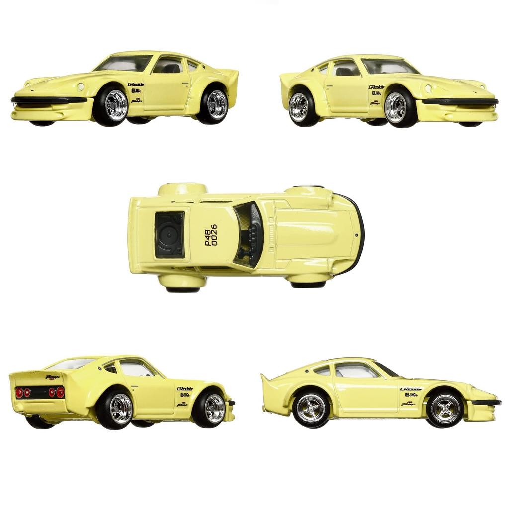 Hot Wheels Premium Nissan Z Fairlady 3 and HFF33 Yellow Mini 2-Pack Proto/Nissan (Ages Up)