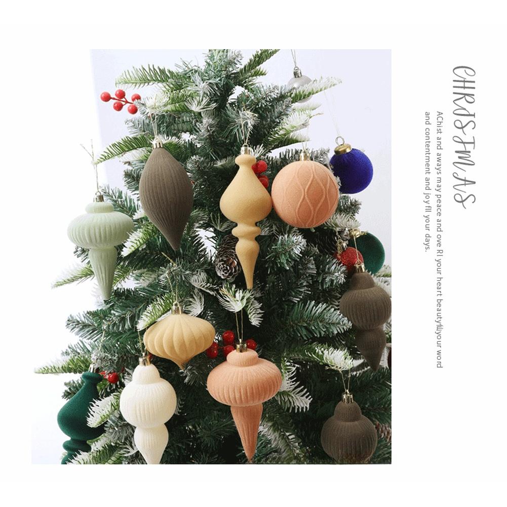Holiday Decorations Christmas Ornaments Christmas Celebrations Assorted Shapes Dazzling Shades Easy To Hang For Christmas Tree