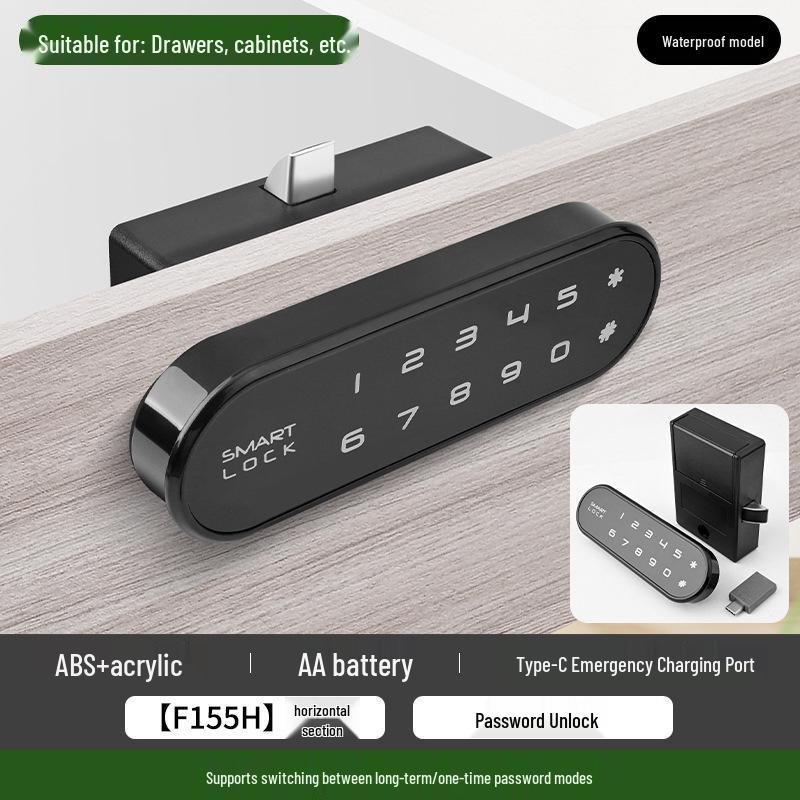 Schuhschrank Smart Fingerabdruck- & Passwortsperre für Hauseingang & Umkleideraum