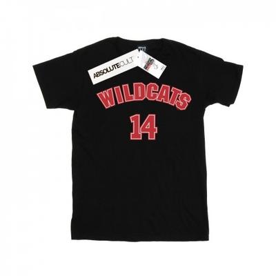 Womens/Ladies High School Musical The Musical Wildcats 14 Cotton Boyfriend T-Shirt