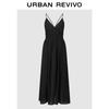 UR2026 Women's V-Neck Waist Sling Dress