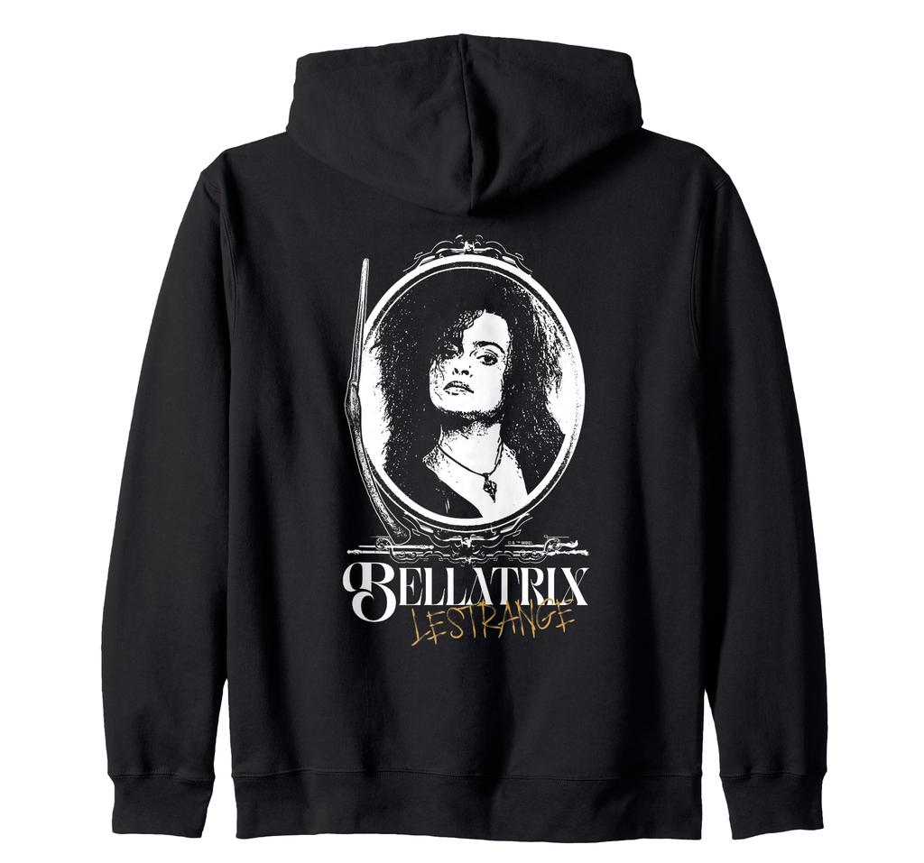 Harry Potter Dark Arts Bellatrix Lestrange Portrait Zip Hoodie