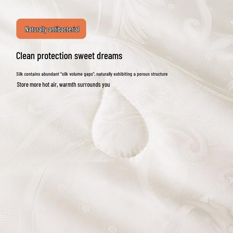 FUANNA Mulberry Silk All-Season Comforter