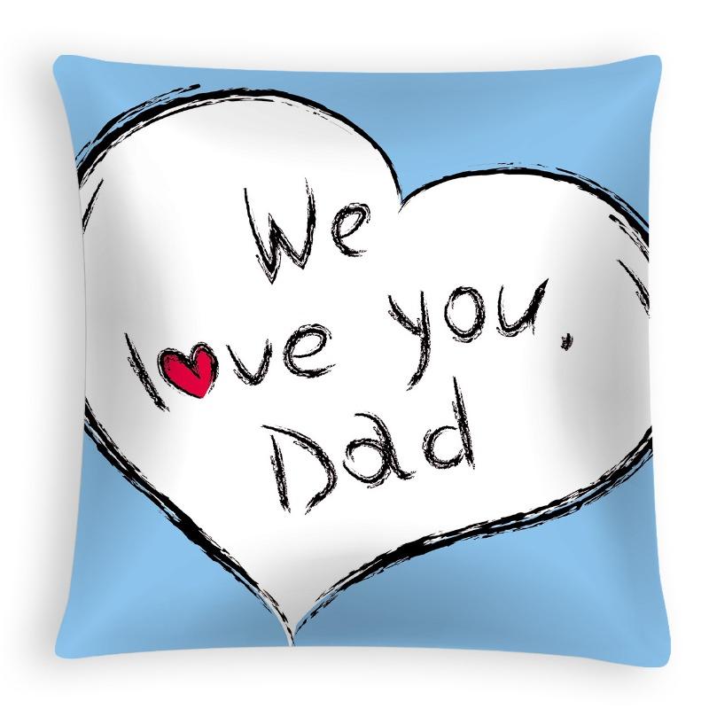 New Father's Day Pillowcases Are Stably Available for Holiday Home Sofa Cushions with Letter Prints