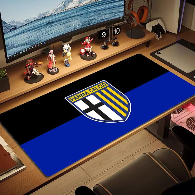 Parma Calcio 1913 Druck Kissen Rutschfest Laptop Tablet Großes Mauspadd XXL Matte Mini-PC Spielmatte Mit Verriegelungskante
