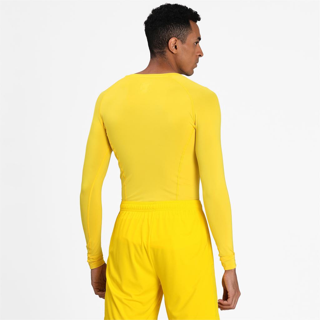 Men' Longsleeve Puma Liga Baselayer Yellow 65592006 R