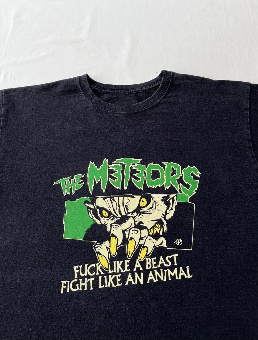 Rare The Meteors Band Tour Music T-shirt S to 5XL 2F1074 S