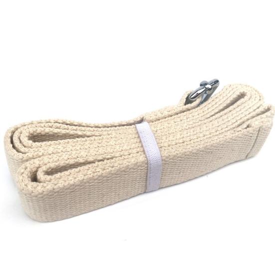 Durable Pure Cotton Buckle Exercise Gym Fitness Tool Yoga Strap Stretching Belt