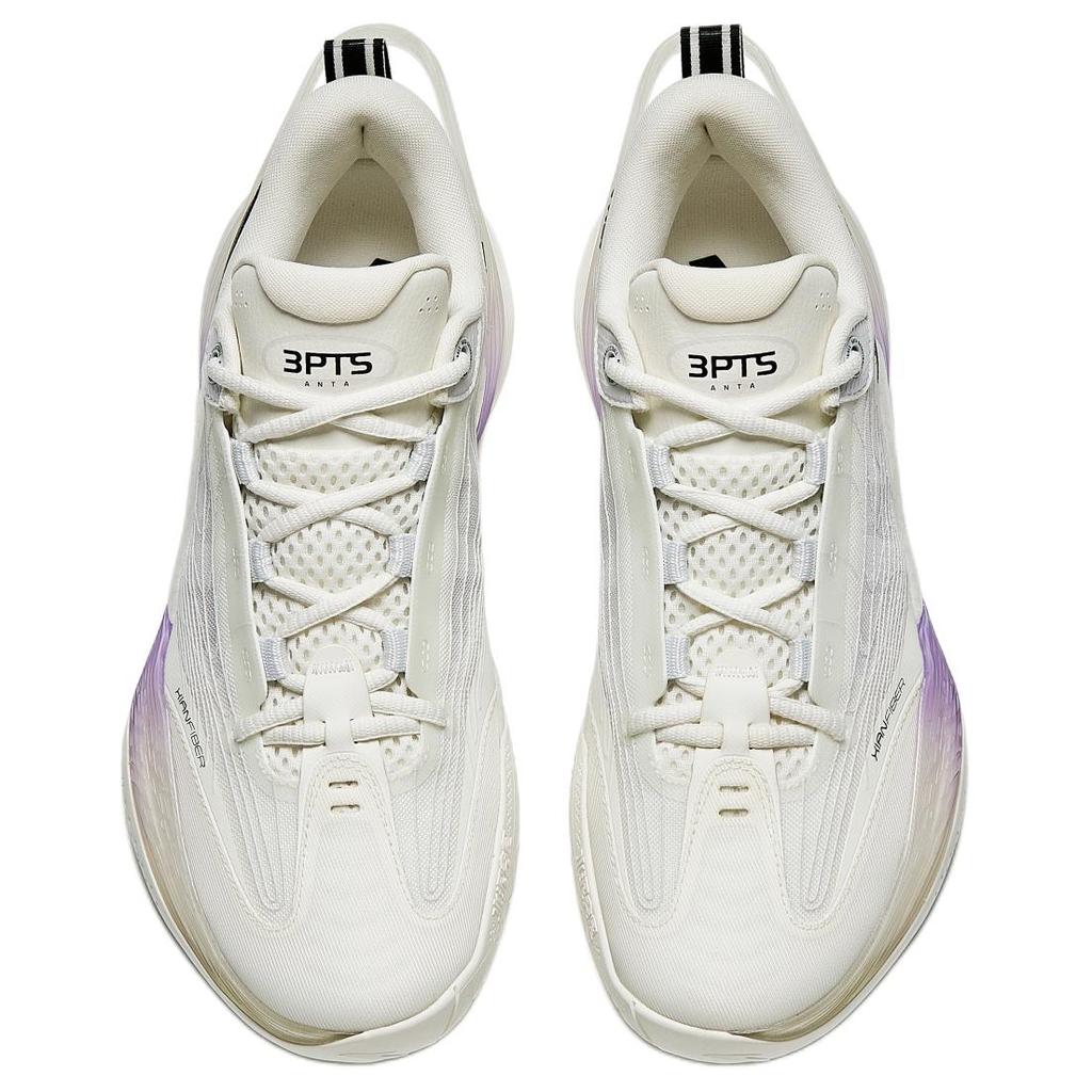 Anta Men's Kai 1 Basketball Shoes White Black Red 912421102S-3