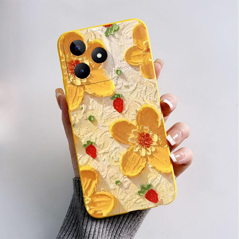 For Realme Note 50 Case Soft TPU Silicone Back Cover For Realme Note 50 Phone Cases Realme Note50 6.74" Protective Fashion Coque