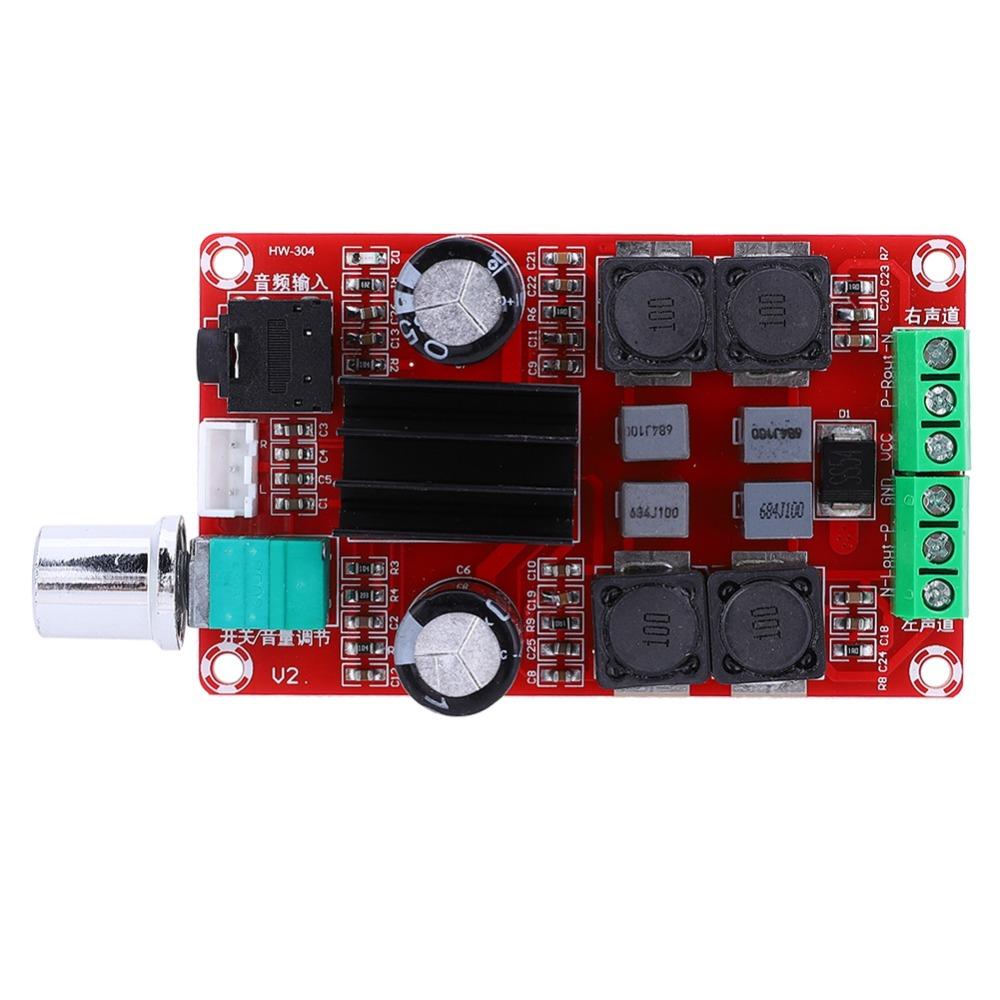 Stereo-Verstärkermodul XHM189 TPA3116D2 Stereo-Verstärkerplatine Digitale Verstärkerplatine Schallkanal