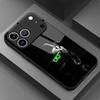 Stylish Sports Car with Green Glass phone case mobile phones for iphone 17 pro max cover for iPhone 17 16 15 14 13 12pm Pro Plus