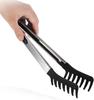2/1PCS Kitchen Spaghetti Tong Multi Functional Pasta Tongs with Teeth Chuck Heat-resistant Food Serving Tong Noodles Clips