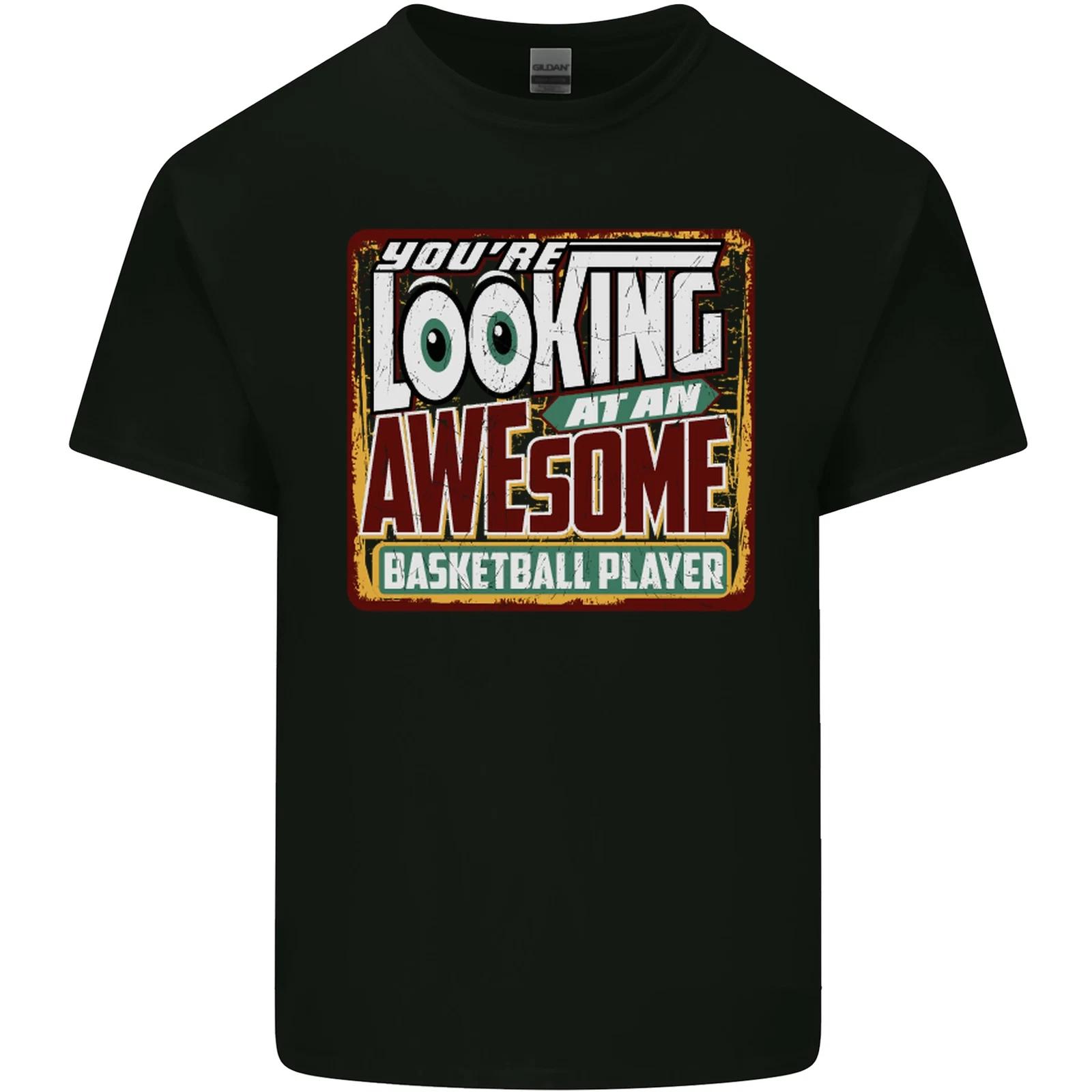 An Awesome Basketball Player Kids T-Shirt Childrens S