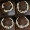 Beautiful Multilayer Necklace Graceful Pearls Beaded Chain Gift for Friend