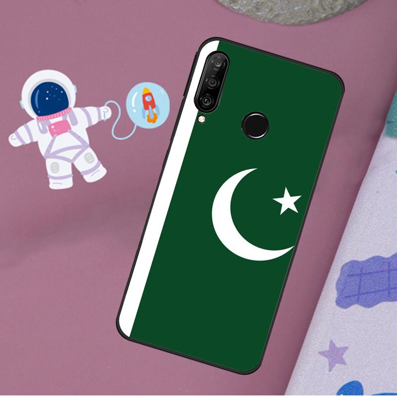 Pakistan Flag For Huawei Nova Y72 Y73 Y60 Y70 Y90 Y61 Y91 7i 8i 11i 12i 12s 9 10 SE P20 P30 P40 Lite Case
