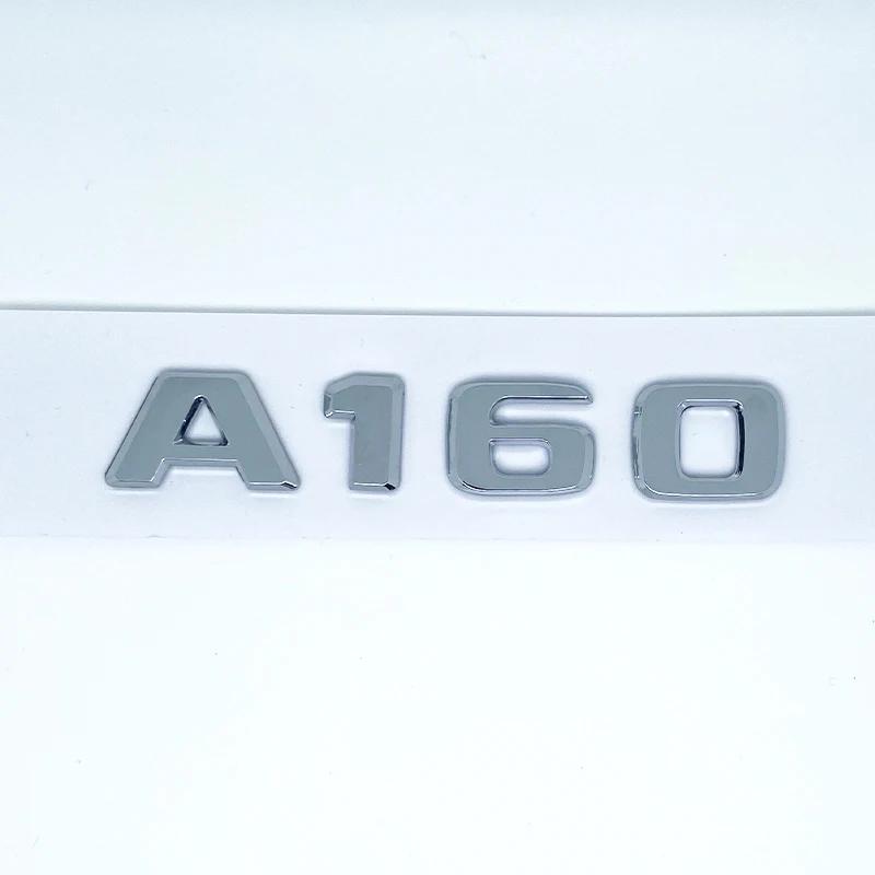 3D Letters A180 A200 A220 A250 A260 A180d A220d 4Matic ABS Emblem for Mercedes Benz A Car Trunk Rear Logo Sticker RK1