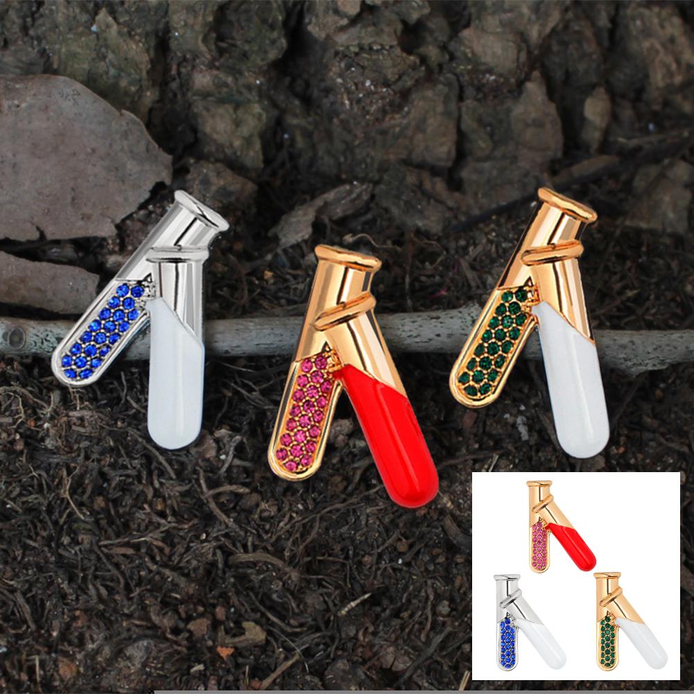 Moda Emaye Tüp Kakma Broş Pin Tıbbi üst Aracı Doktor Hemşire Rozeti