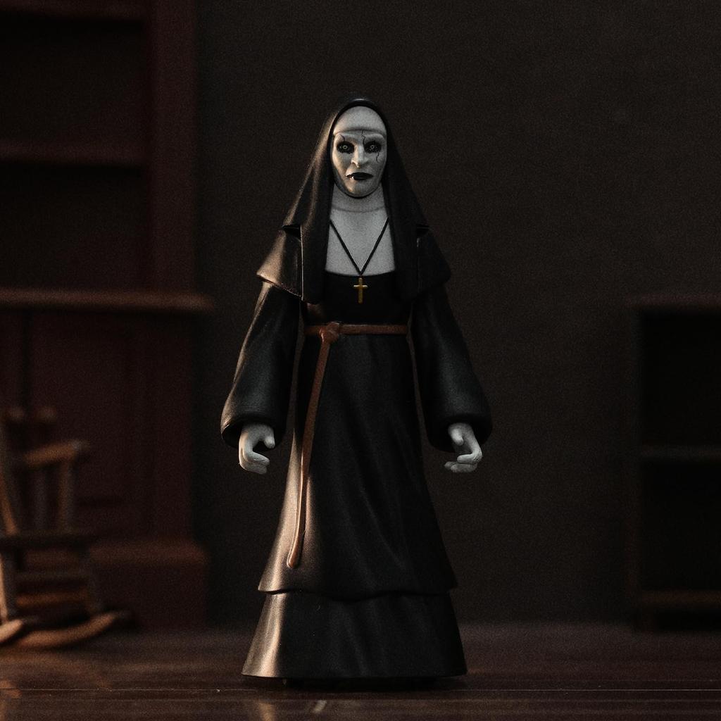 52TOYS Serie The Conjuring Schwester Valak Action Offizielle Zusammenarbeit Enthält Abnehmbare PVC Horrorfilm Figur 3,75 Nonne/Die Figur, Merchandise,