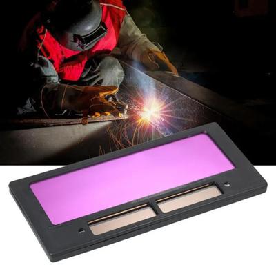 Auto Darkening Welding Lens Solar-Powered Replacement Filter for Welding Helmets And Goggles Protective LCD Shade Plate