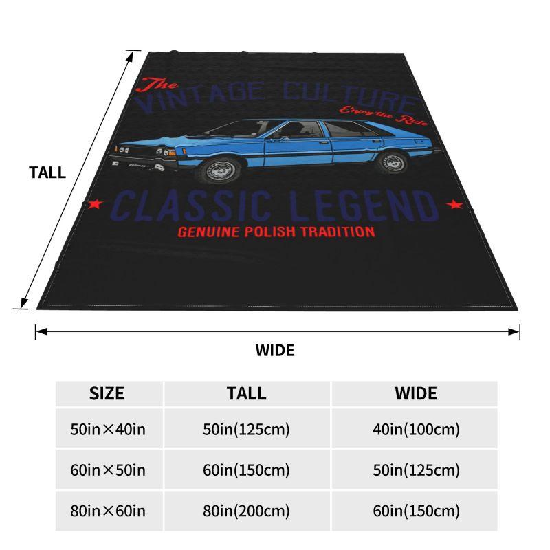 Polish Car Fso Polonez Inspired Blanket Home On Couch Super Warm Bedding Throws Camping Blanket