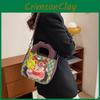 Large Graffiti Capacity Illustration Bag Personalized Handbag Crossbody Bag