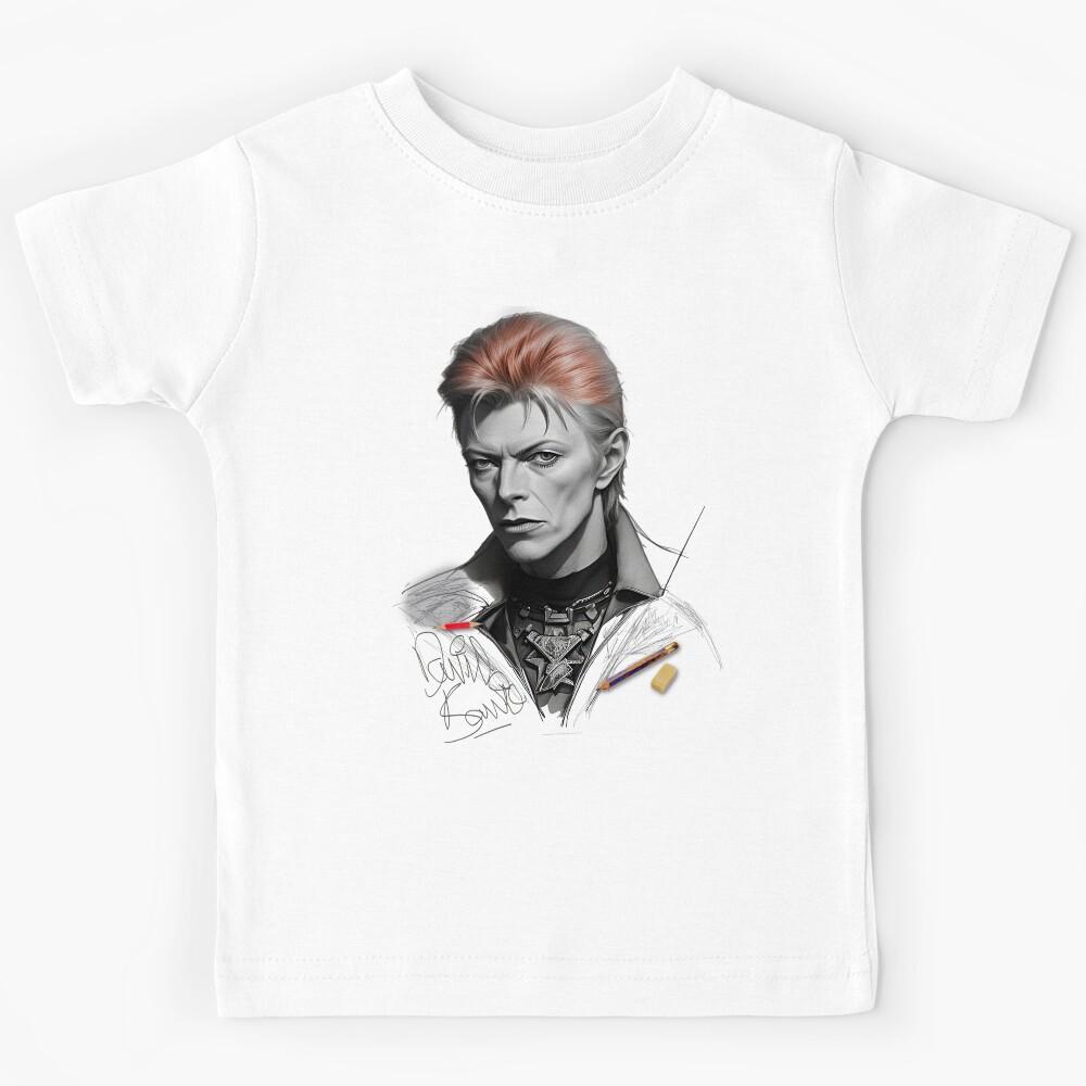 David Bowie in Sketch Kids T-Shirt 140