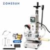 ZS-110 Press Trainer Heat Press Machine For Wood Presses PVC Paper Custom Logo Making Hot Foil Stamping Machine 300W