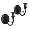 Iron Wall Candle Holder, Vintage French Style, for Hallway, Living Room, Background Wall, Decorative