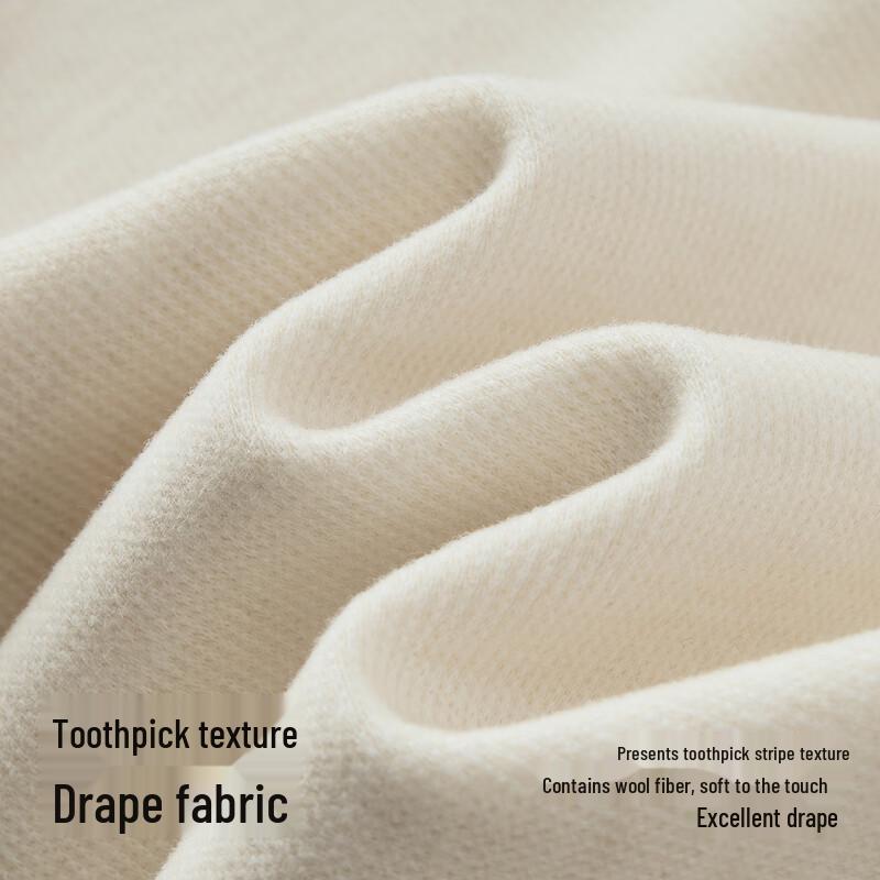 Semir Women's Spring Pleated Elastic Waist Wide-Leg Casual Pants