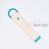 3.2CM Wide INS Style DIY Canvas Keychain Embroidered Name Tag
