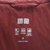 Uniqlo Seamless Down Jacket M Wine 212-409124 Women Used