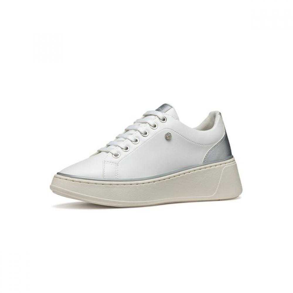 Geox Women S Comfort Platform SneakerS White 8gxyha5S9S