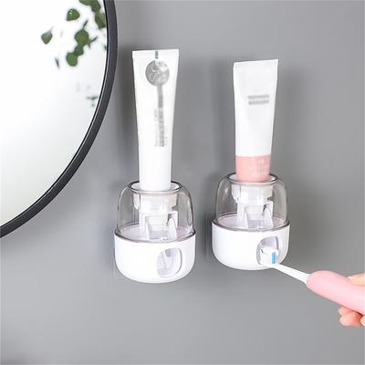 Upgrade Your Bathroom With This Automatic Hands-Free Toothpaste Dispenser & Wall Mounted Holder!