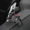 Universal Vehicle Phone Holder With 17mm Ball Head Base Heat Resistant ABS Construction For Secure Positioning