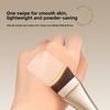 Foundation Pinsel Ultra-Dünn Nicht-Saugend Flacher Kopf Abgewinkelt Halbmond Anfänger Nahtlos Fischschwanz Concealer Flacher Kopf Foundation Flüssig Make-up Pinsel