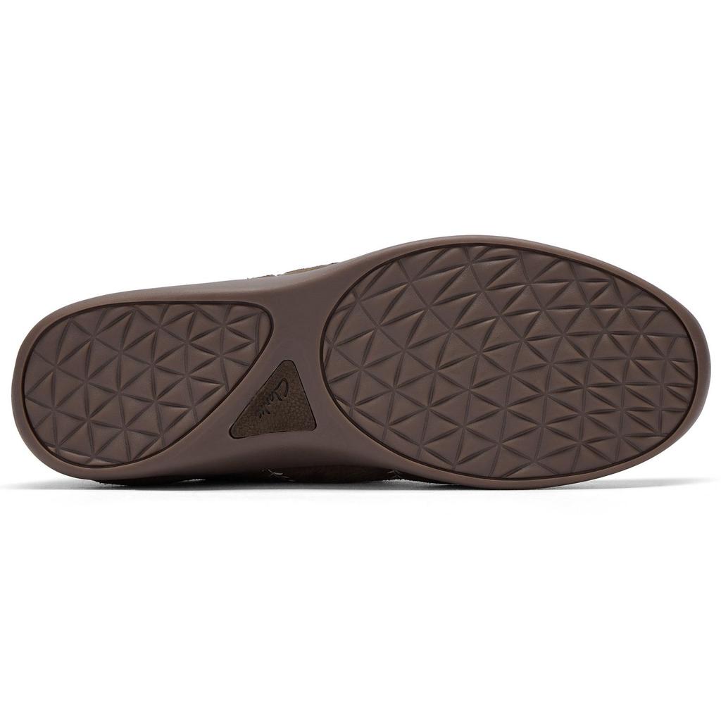 Clarks Retro Stylish Training Shoes Comfortable Low-Top Casual Shoes Women sneaker Chocolate 261852494