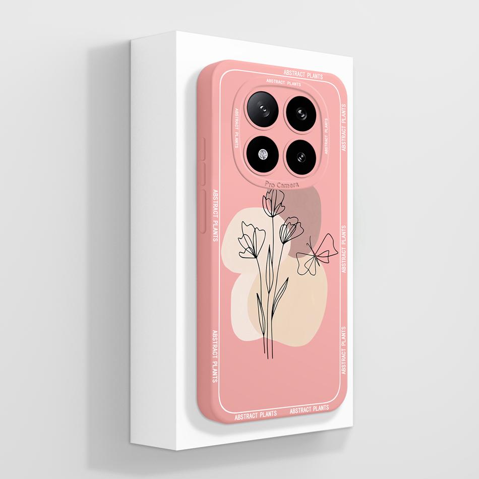For Poco X7 Pro Case Cute Panda Soft High Quality Liquid Silicone Back Cover For Poco X 7 X7Pro Full Protection Phone Shell