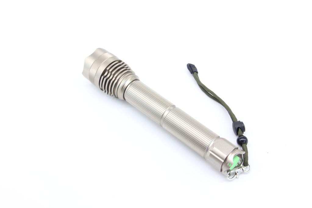CREE L2 LED Diving Torch Flashlight YM-A1-L2 Silver