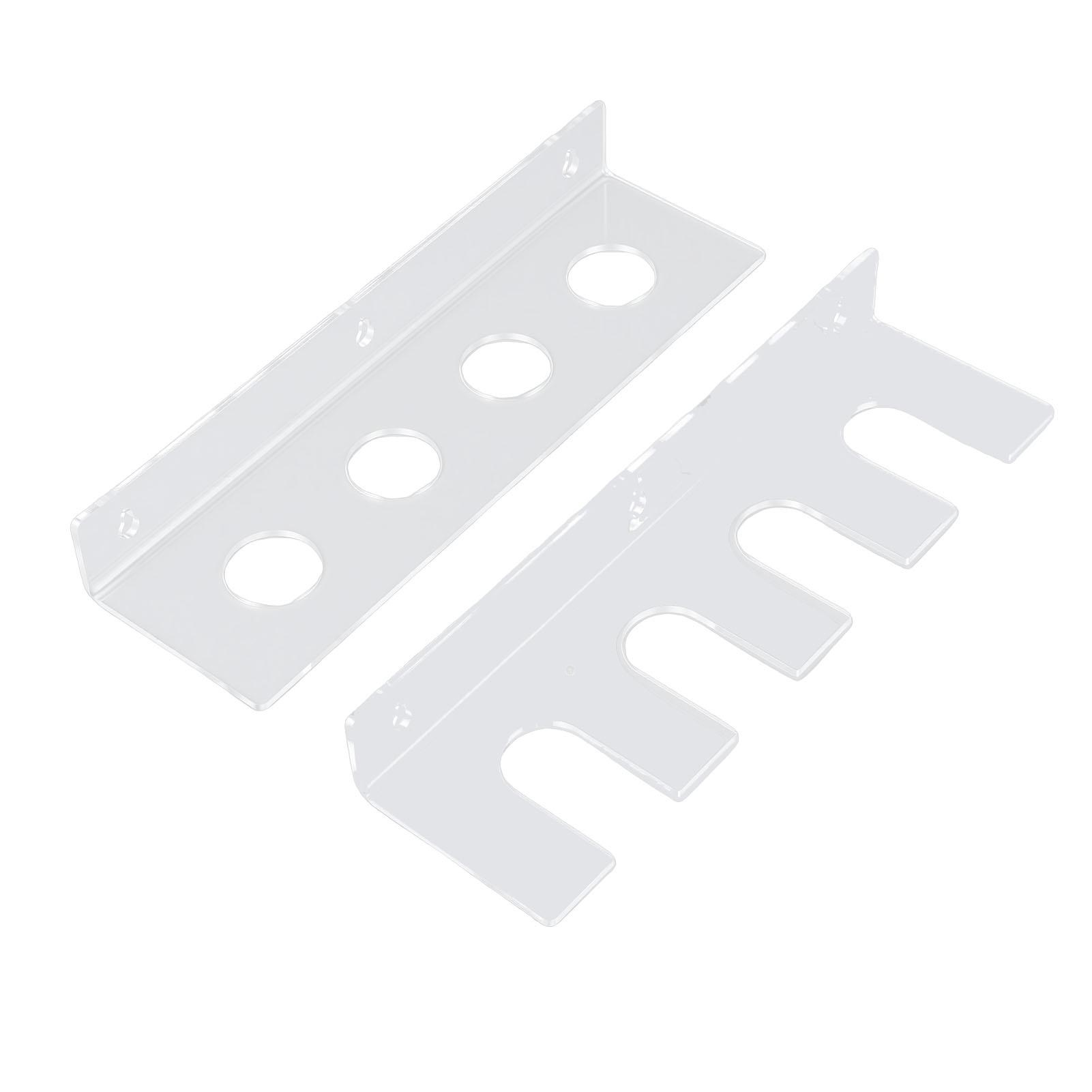 

Baseball Bat Holder Display Rack Wall Mount Hanger Clear Acrylic Vertical Bat Hanging Rack Organizer
