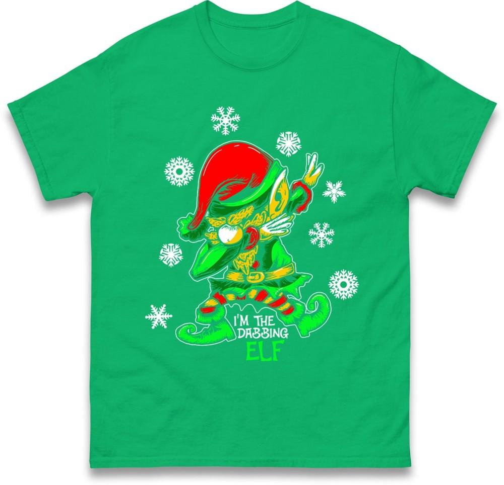 Dabbing Elf Christmas T Shirt Im The Dabbing Elf Xmas Festive Gift Tee Top