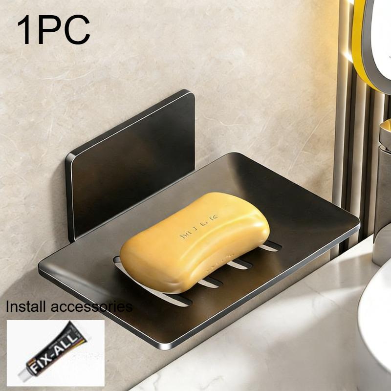 Drain and Moisture-proof Soap Rack Nail Free Installation Bathroom and Kitchen Universal Soap Storage Rack Bathroom Accessories