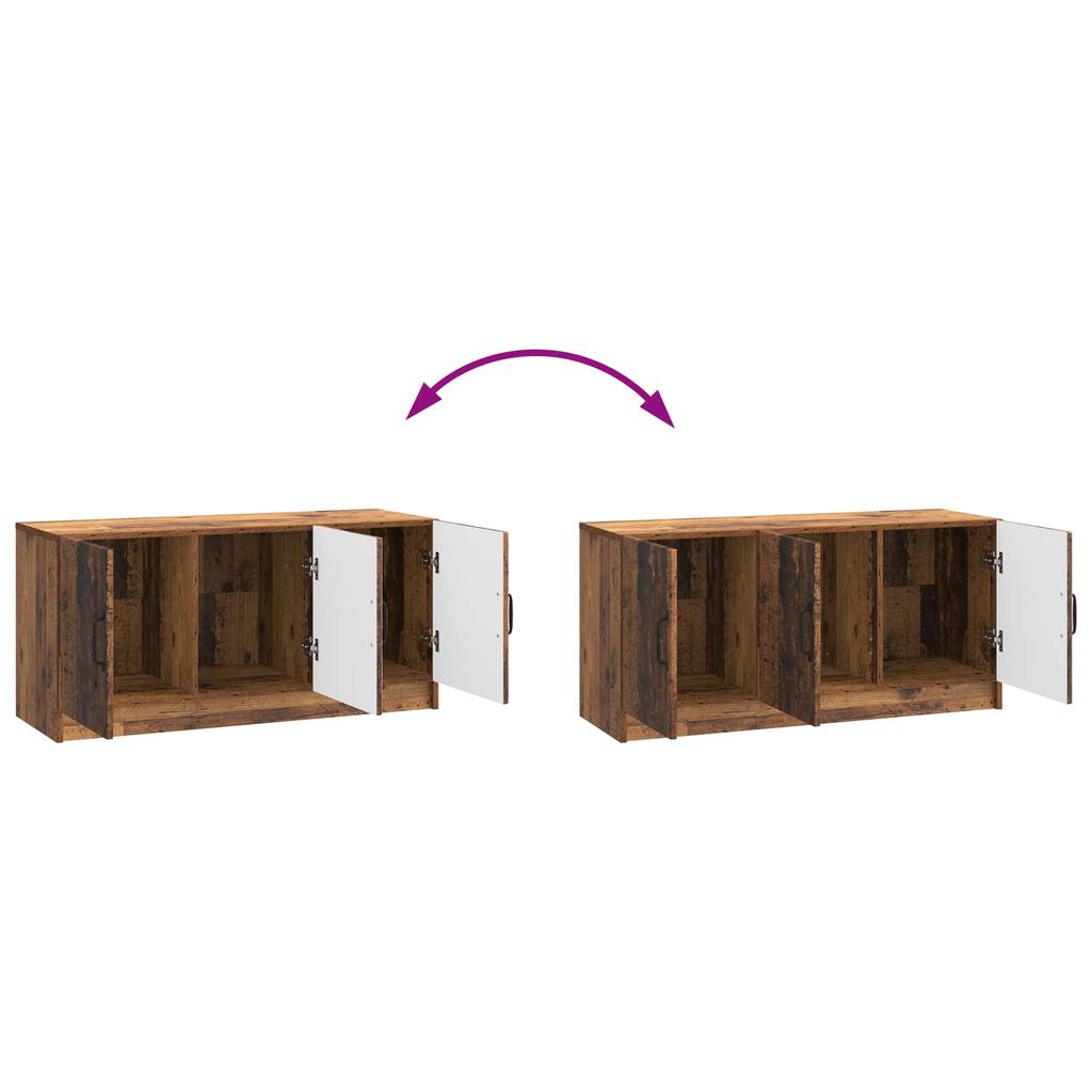 Vintage Wood TV Stand 99 x 34.5 x 47 cm Engineered Wood