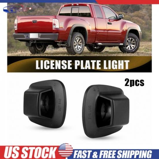 

2pcs License Plate Light Rear Bumper Lamp For 1997-2010 2011 RAM Dodge CH2870100