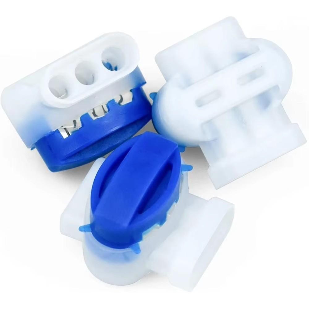 10PCS 3 Holes Cable Connector Set Waterproof Connectors Accessories  Garden Tool Parts