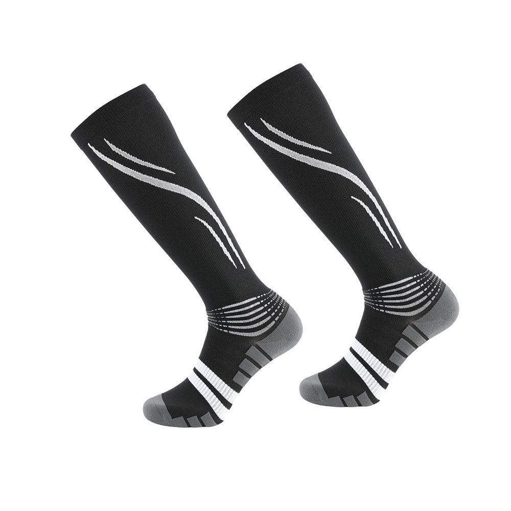 1 Pair Breathable Fitness Long Leg Socks Comfortable Cycling Calf Socks  Running
