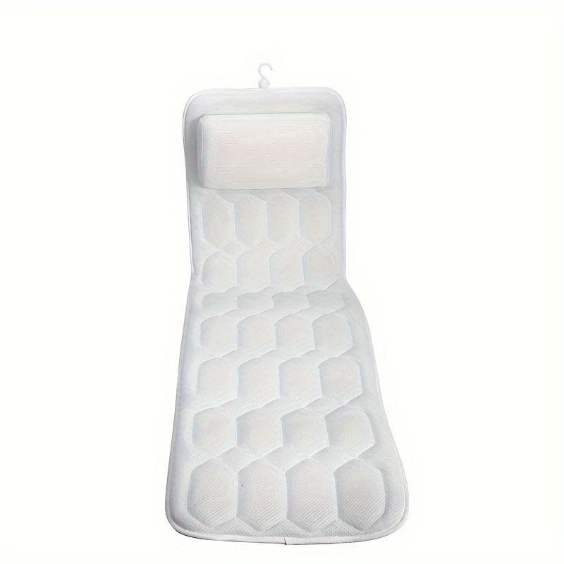

Full Body Bath Pillow, Bath Pillows for tub with 13 Non-Slip Suction Cups, Spa Bathtub Pillow for Head Neck Shoulder
