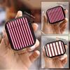 Red White Stripes Case For Airpods Pro 4 Pro3 Pro2 2 3 1 Earphone Cases Cover