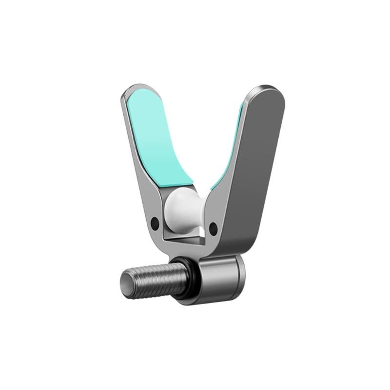 Portable Fishing Rod Holder Automatic Rebounds Fishing Poles Holder Brackets Silicone Pad U Shape Stand Enduring