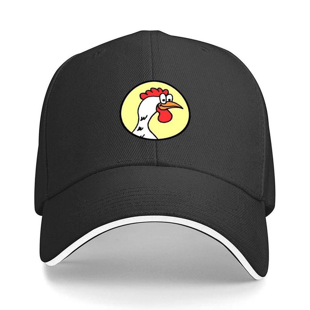 Silly Chicken Head Cartoon Pattern Baseball Cap Beach Bag Sun Hat For Children F Rave Boy Womens